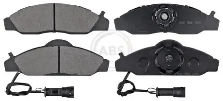 Тормозные колодки дисковые (1 к-т). A.B.S 37028