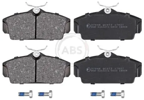 Тормозные колодки дисковые (1 к-т). A.B.S 37046