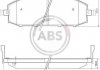 Тормозные колодки дисковые (1 к-т) A.B.S. 37084