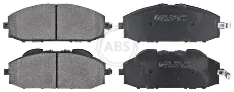 Гальмівні колодки дискові (1 к-т). A.B.S 37084 (фото 1)