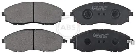 Тормозные колодки дисковые (1 к-т). A.B.S 37130