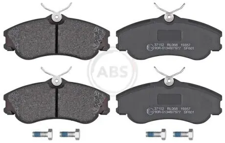 Тормозные колодки дисковые (1 к-т). A.B.S 37152