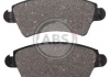 Тормозные колодки дисковые (1 к-т) A.B.S. 37153