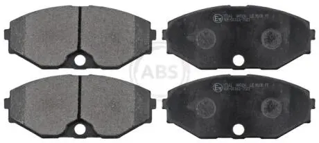 Гальмівні колодки дискові (1 к-т). A.B.S 37161
