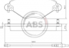 Тормозные колодки дисковые (1 к-т) A.B.S. 37277