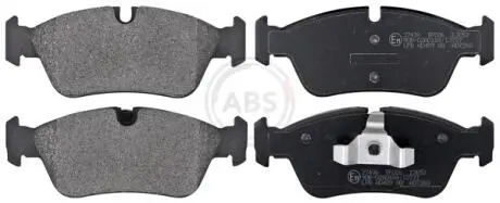 Тормозные колодки дисковые (1 к-т). A.B.S 37436