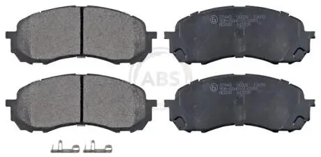 Тормозные колодки дисковые (1 к-т). A.B.S 37443 (фото 1)