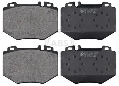 Тормозные колодки дисковые (1 к-т). A.B.S 37480