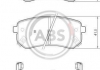 Тормозные колодки дисковые (1 к-т) A.B.S. 37515
