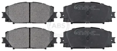 Гальмівні колодки дискові (1 к-т). A.B.S 37542