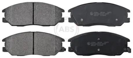 Тормозные колодки дисковые (1 к-т). A.B.S 37566