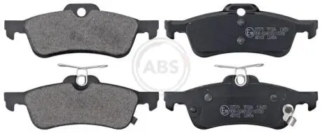 Тормозные колодки дисковые (1 к-т). A.B.S 37579