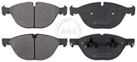 Тормозные колодки дисковые (1 к-т). A.B.S 37610