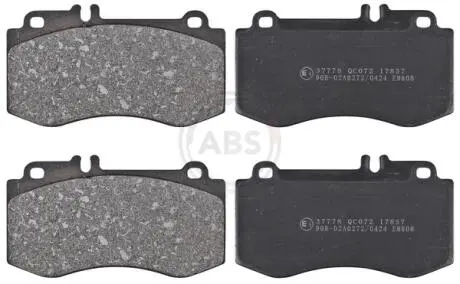 Тормозные колодки дисковые (1 к-т). A.B.S 37778