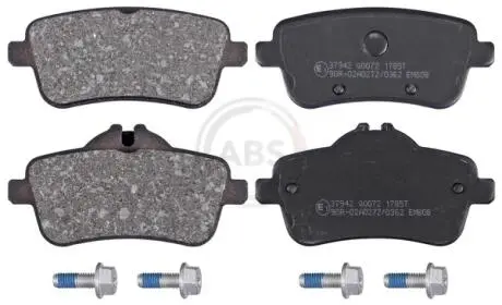Тормозные колодки дисковые (1 к-т). A.B.S 37942