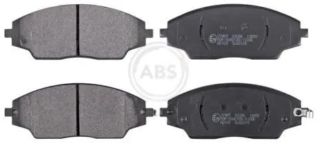 Тормозные колодки дисковые (1 к-т). A.B.S 37987