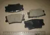 Колодки (зад) тормозные (к-т) TOYOTA 04466-33200 (фото 1)