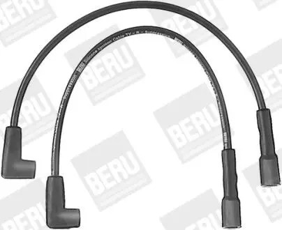 Комплект кабелів високовольтна BERU ZEF574