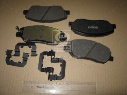 Колодки тормозные передние к-т MOBIS (KIA, Hyundai) 581012WA70 (фото 1)