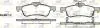 Гальмівні колодки дискові 286202