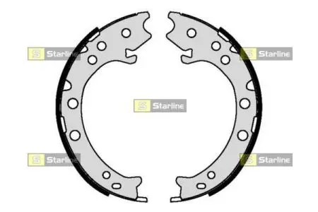 Тормозные колодки. к-кт. STARLINE BC 09420 (фото 1)