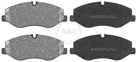 Тормозные колодки дисковые. A.B.S 35055