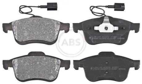 Тормозные колодки дисковые. A.B.S 35137