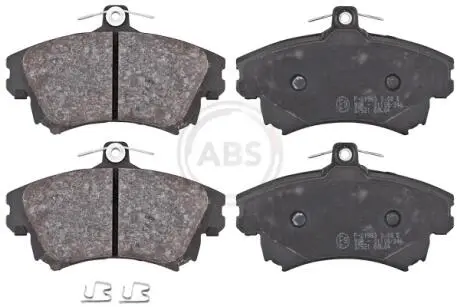 Тормозные колодки дисковые. A.B.S 37521