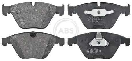 Тормозные колодки дисковые. A.B.S 37667