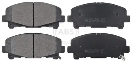 Тормозные колодки дисковые. A.B.S 37721