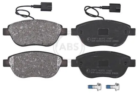 Тормозные колодки дисковые. A.B.S 37871