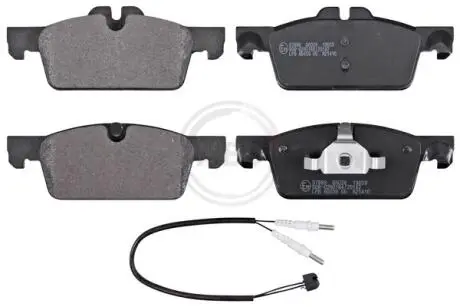 Тормозные колодки дисковые. A.B.S 37888
