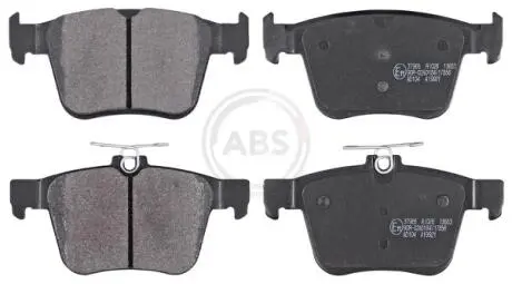 Тормозные колодки дисковые. A.B.S 37965