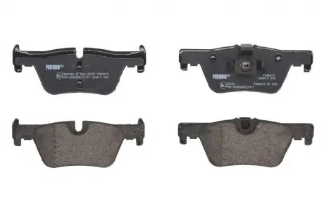 Колодки тормозные дисковые FERODO FDB4670