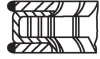 Комплект колец на поршень MAHLE KNECHT 081RS001060N0 (фото 3)