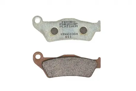 Комплект гальмівних колодок, дискове гальмо FERODO FDB2018P