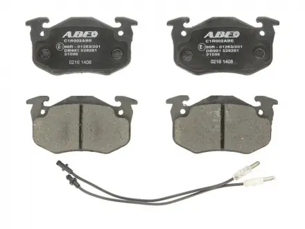 Тормозные колодки. дисковые ABE C1R002ABE