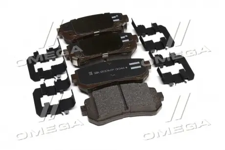 Колодки тормозные задние Hyundai MOBIS (KIA, Hyundai) 583022YA50