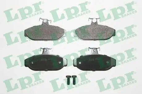 Тормозные колодки. дисковые LPR 05P157