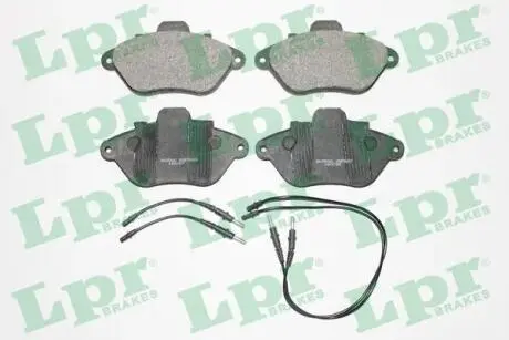 Тормозные колодки. дисковые LPR 05P583