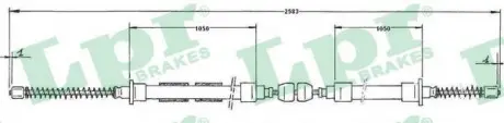 Тросик стояночного тормоза LPR C0605B