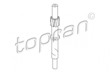 Привод троса спидометра TOPRAN Hans Pries / Topran 107401