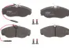 Тормозные колодки. дисковые TRW GDB1105