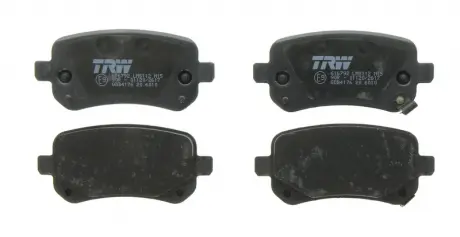 Тормозные колодки. дисковые TRW GDB4176