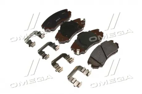Колодки тормозные передние KIA MOBIS (KIA, Hyundai) 581012ka10