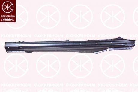 Ремчастина металлическая KLOKKERHOLM 9539 011 (фото 1)