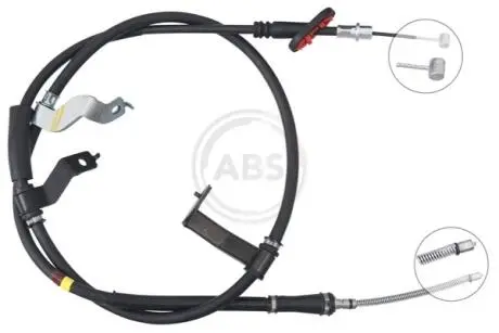 Трос ручного тормоза. A.B.S K17508