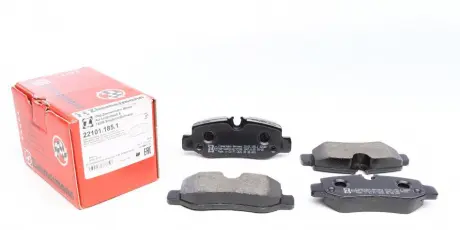 Колодки гальмівні дискові ZIMMERMANN 22101.185.1