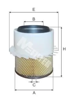 Повітряний фільтр MFILTER M-FILTER A863