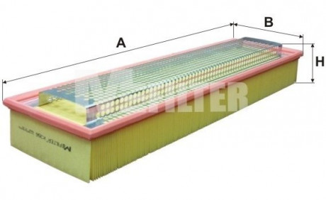 Воздушный фильтр MFILTER M-FILTER K356